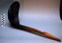 Wooden spoon or ladle