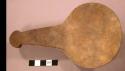 Wood spoon, probably from the Northwest Coast.