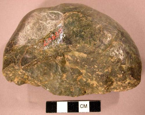 Fragment of jade boulder