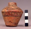 Fragmentary miniature shouldered vessel