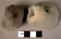 2 potsherds of plain ware