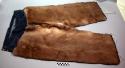 Skin trousers (part of suit of skin clothing, 36-64-10/6147-6157)