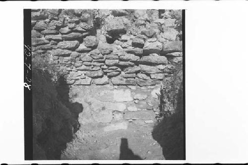 Room in temple on acropolis