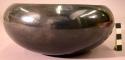 Ceramic bowl, burnished black