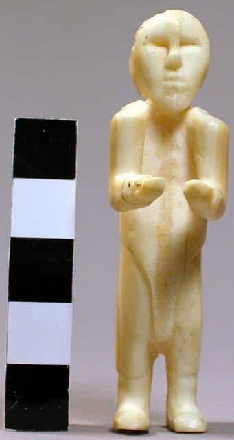 Ivory carving - of a girl