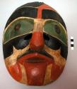 Potlatch mask of cedar