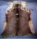 Cloak or poncho. Made of the skin of two deers.
