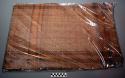 Woven cedar bark mat (for full description, see catalogue in X-File 65-36)  h. 4