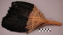 Fireplace tool - made of feathers from edible bird called paiyil used to fan the