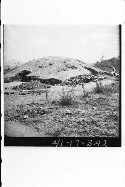 Mound 3 from the northwest