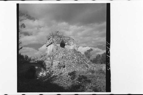 Palace. Tower from SW distance