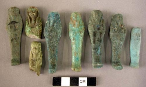 Ushabti, 5 are shattered