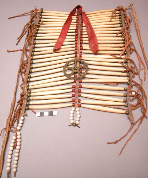 Blackfoot hair pipe breastplate.