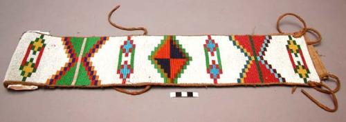 Blackfoot beaded strip