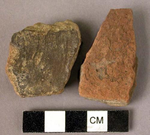 Pottery fragments