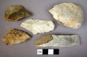 12 flint gravers or burins