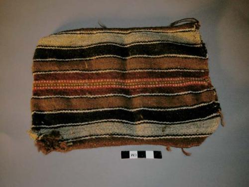 Child's woolen carrying bag - for carrying toasted grain while herding+