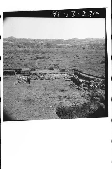 North trench from Mound 2