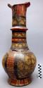 Large, tall pottery jar