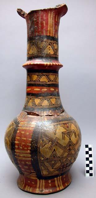 Large, tall pottery jar