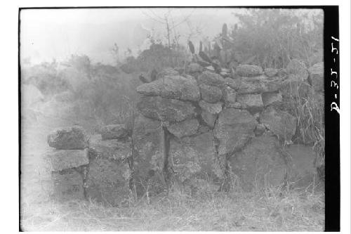 Ancient house wall at Chukumuk