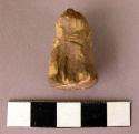 Small stone (?) fetish - seated figure (about 1 1/4" tall)