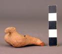 Bird-shaped pottery whistle