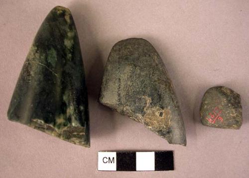 Fragments of celts