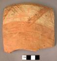 One large polychrome rim sherd