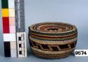 Trinket basket with cover