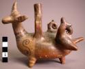 Ceramic animal (tlacacag) figurine