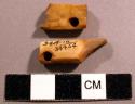 Drilled ivory fragments (toggle?)