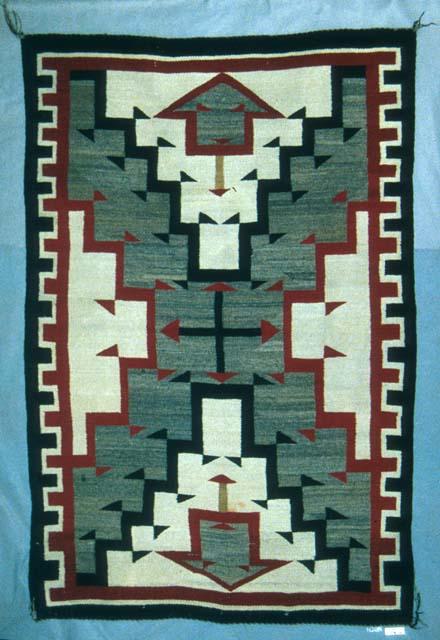 Klagetoh rug with wide "X" figure