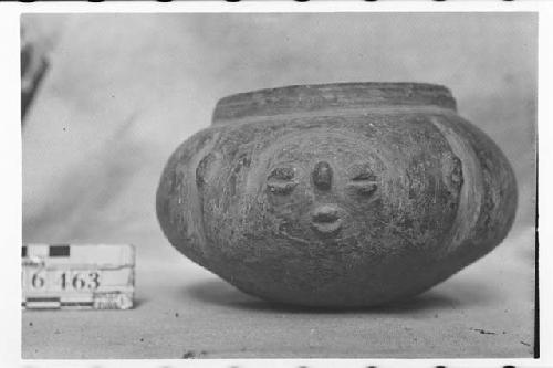 Turtle (?) Effigy Pottery Deep Bowl