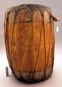 Drum (2 cottonwood drums and stick)