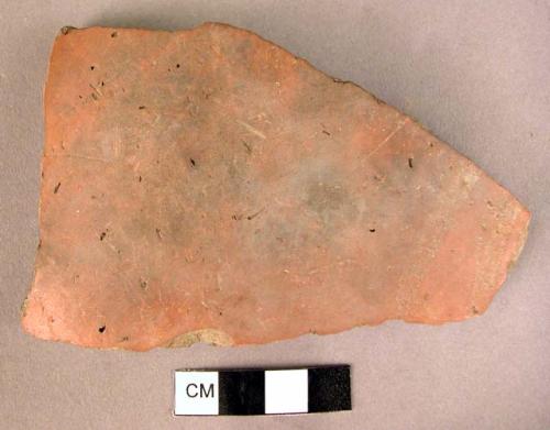 3 miscellaneous potsherds of white on red painted ware