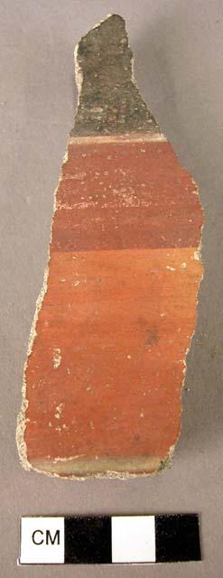 Fragment of painted wall