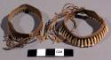 Woman's or child's monkey teeth bracelets