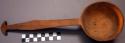 Wooden ladle made in imitation of imported piece