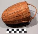 Basket work palm oil strainers