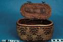 Native basket, kamo bark
