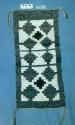 Standard design rug with twelve stepped diamonds