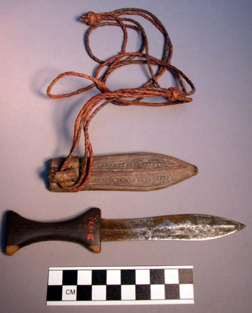 Knife and sheath