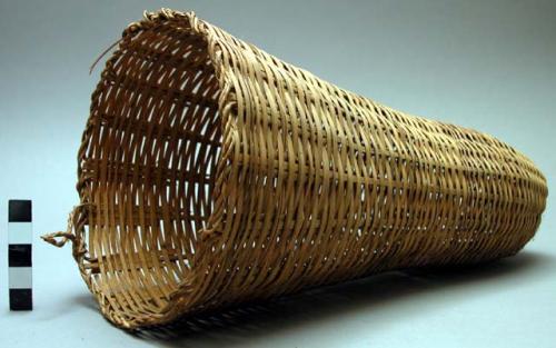 Basket work palm oil strainers