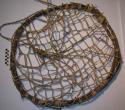 Basketry rat proof shelf for fish and other provisions.  Chitatala