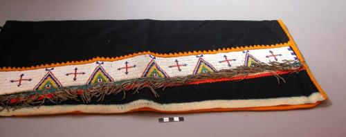 Pair of Sioux trade wool leggings.