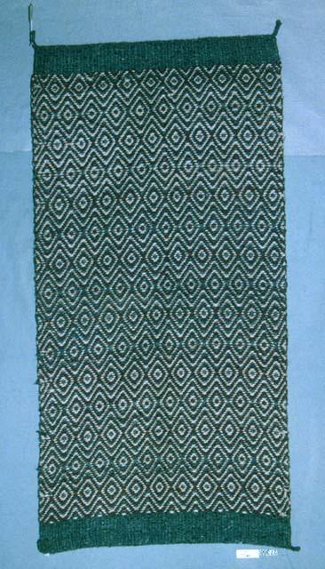 Rug. Imitation of Navajo twill saddle blanket