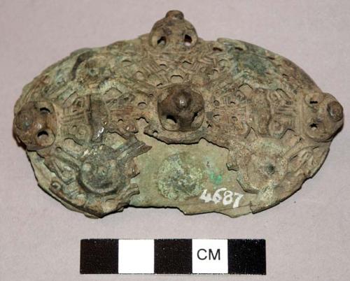 Bronze brooch or fibula