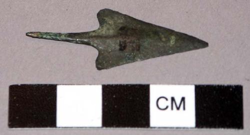 Bronze arrow point