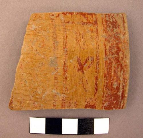 Coyotlatelco type rim potsherd